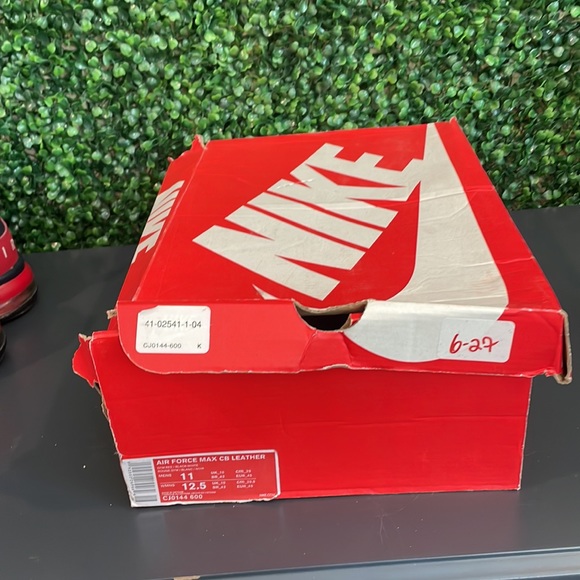 A1-Nike Air Force Max CB ‘Gym Red’ - sz11 - Picture 7 of 7